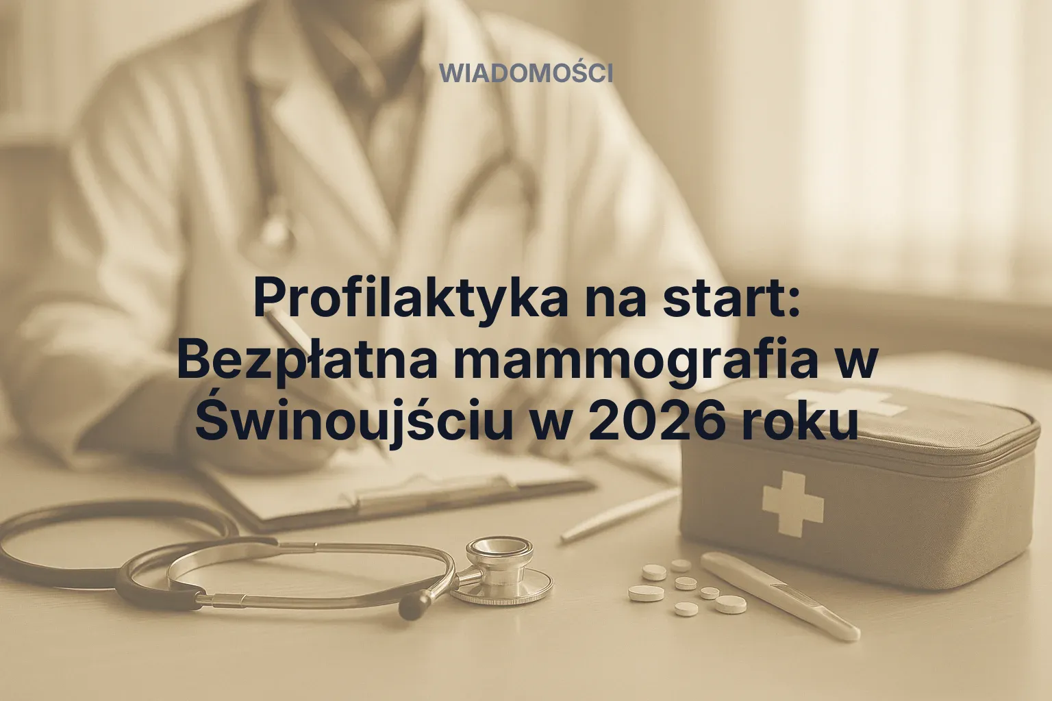 Miniatura: Profilaktyka na start: Bezpłatna mammografia w Świnoujściu w 2026 roku